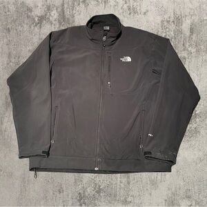 The northface black  apex shell jacket sz xl
